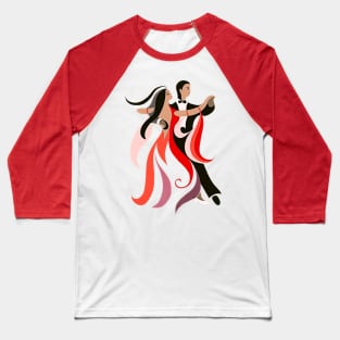 Elegant Dancers Baseball T-Shirt